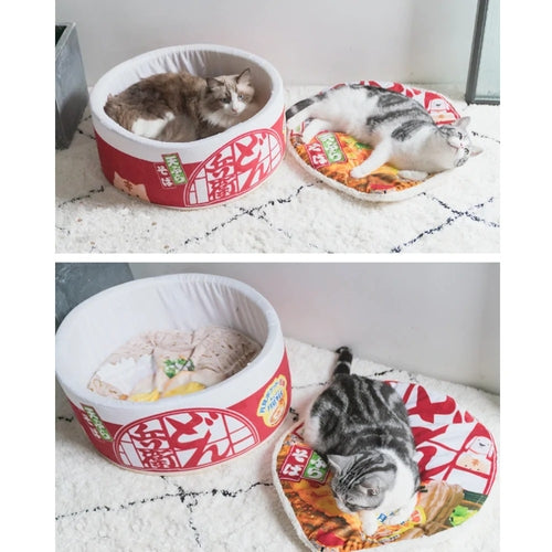 Couchage pour animaux de compagnie Ramen